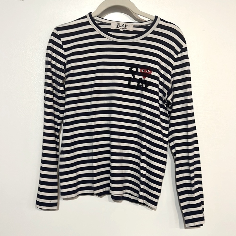 COMME des GARÇONS stripe shirt